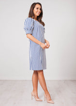 Load image into Gallery viewer, Rita Stripe Tunic Dress - The Walk in Wardrobe