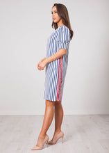 Load image into Gallery viewer, Rita Stripe Tunic Dress - The Walk in Wardrobe