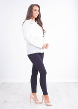 Load image into Gallery viewer, Rita White Sheer Blouse - The Walk in Wardrobe