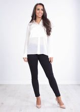 Load image into Gallery viewer, Rita White Sheer Blouse - The Walk in Wardrobe