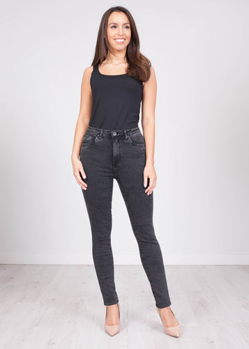 'Roshni' Black Wash Jeans - The Walk in Wardrobe