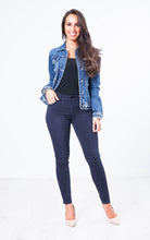 Load image into Gallery viewer, Ruby Dark Denim Jacket - The Walk in Wardrobe