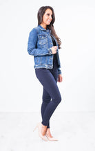 Load image into Gallery viewer, Ruby Dark Denim Jacket - The Walk in Wardrobe