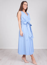 Load image into Gallery viewer, Savannah Blue Dress - The Walk in Wardrobe