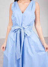 Load image into Gallery viewer, Savannah Blue Dress - The Walk in Wardrobe