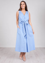 Load image into Gallery viewer, Savannah Blue Dress - The Walk in Wardrobe