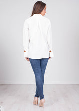 Load image into Gallery viewer, Savannah Button Front Blouse - The Walk in Wardrobe