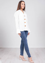 Load image into Gallery viewer, Savannah Button Front Blouse - The Walk in Wardrobe