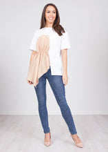Load image into Gallery viewer, Savannah Contrast T-Shirt - The Walk in Wardrobe