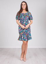 Load image into Gallery viewer, Savannah Floral Mini Dress - The Walk in Wardrobe