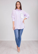 Load image into Gallery viewer, Savannah Lilac Face Shirt - The Walk in Wardrobe