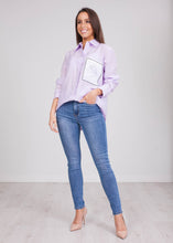 Load image into Gallery viewer, Savannah Lilac Face Shirt - The Walk in Wardrobe