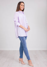 Load image into Gallery viewer, Savannah Lilac Face Shirt - The Walk in Wardrobe