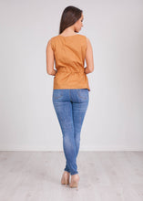 Load image into Gallery viewer, Savannah Lilac &amp; Tan Top - The Walk in Wardrobe