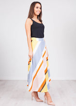 Load image into Gallery viewer, Savannah Multicoloured Midi Skirt - The Walk in Wardrobe