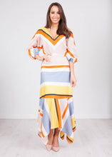 Load image into Gallery viewer, Savannah Multiprint Dress - The Walk in Wardrobe