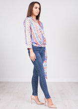 Load image into Gallery viewer, Savannah Multiprint Top - The Walk in Wardrobe