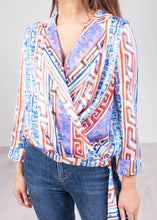 Load image into Gallery viewer, Savannah Multiprint Top - The Walk in Wardrobe