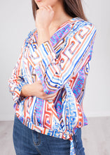 Load image into Gallery viewer, Savannah Multiprint Top - The Walk in Wardrobe
