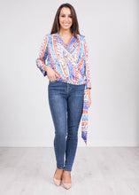 Load image into Gallery viewer, Savannah Multiprint Top - The Walk in Wardrobe