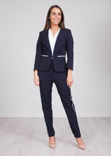 Load image into Gallery viewer, Savannah Navy Blazer - The Walk in Wardrobe