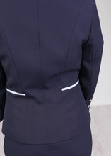 Load image into Gallery viewer, Savannah Navy Blazer - The Walk in Wardrobe
