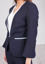 Load image into Gallery viewer, Savannah Navy Blazer - The Walk in Wardrobe