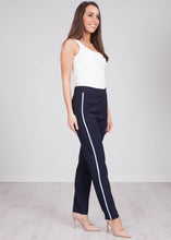 Load image into Gallery viewer, Savannah Navy Trousers - The Walk in Wardrobe