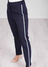 Load image into Gallery viewer, Savannah Navy Trousers - The Walk in Wardrobe