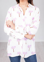 Load image into Gallery viewer, Savannah Palm Tree Blouse - The Walk in Wardrobe