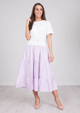 Load image into Gallery viewer, Savannah Peplum Midi Dress - The Walk in Wardrobe