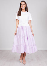 Load image into Gallery viewer, Savannah Peplum Midi Dress - The Walk in Wardrobe