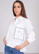 Load image into Gallery viewer, Savannah White Face Shirt - The Walk in Wardrobe