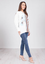 Load image into Gallery viewer, Savannah White Stripe Blouse - The Walk in Wardrobe