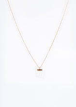 Load image into Gallery viewer, Semi Precious Clear Quartz Crystal Necklace - The Walk in Wardrobe