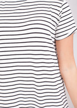 Load image into Gallery viewer, Sissy Black &amp; White Stripe Dress - The Walk in Wardrobe