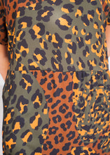 Load image into Gallery viewer, Sophia Animal Print Midi Dress - The Walk in Wardrobe
