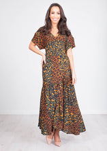 Load image into Gallery viewer, Sophia Animal Print Midi Dress - The Walk in Wardrobe