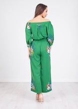 Load image into Gallery viewer, Sophia Bardot Culotte Jumpsuit - The Walk in Wardrobe