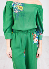 Load image into Gallery viewer, Sophia Bardot Culotte Jumpsuit - The Walk in Wardrobe
