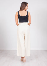Load image into Gallery viewer, Sophia Cream Culotte Trousers - The Walk in Wardrobe