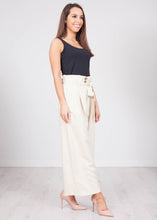 Load image into Gallery viewer, Sophia Cream Culotte Trousers - The Walk in Wardrobe