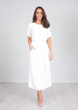 Load image into Gallery viewer, Sophia White Jumpsuit - The Walk in Wardrobe