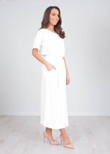 Load image into Gallery viewer, Sophia White Jumpsuit - The Walk in Wardrobe