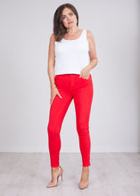 Load image into Gallery viewer, &#39;Tanya&#39; Red Skinny Jeans - The Walk in Wardrobe