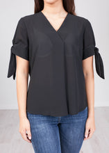 Load image into Gallery viewer, Tina Black Blouse - The Walk in Wardrobe