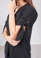 Load image into Gallery viewer, Tina Black Blouse - The Walk in Wardrobe