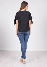 Load image into Gallery viewer, Tina Black Blouse - The Walk in Wardrobe