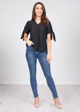 Load image into Gallery viewer, Tina Black Blouse - The Walk in Wardrobe