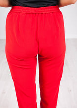 Load image into Gallery viewer, Tina Red Trousers - The Walk in Wardrobe